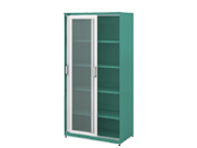 Glass Swing door cabinet